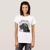 Black Labrador Brain Atlas T-shirt (Voorkant volledig)