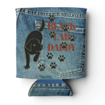 Black Labrador Daddy Koelbox