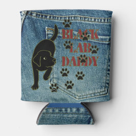 Black Labrador Daddy Koelbox Blikjeskoeler