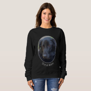 Black Labrador Dog Art op maat Trui