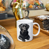 Black Labrador Dog Koffiemok
