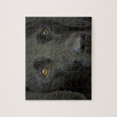 Black Labrador Dog Legpuzzel (Verticaal)