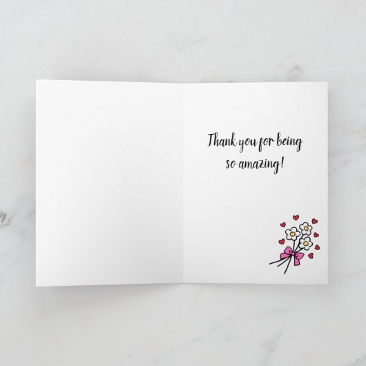 Black Labrador en Green Moederdag Kaart (Binnen)