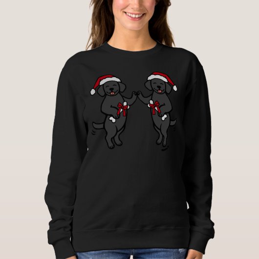 Black Labrador Friends Exchange Trui (Voorkant)