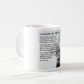 Black Labrador Godfather Poem Koffiemok (Voorkant links)