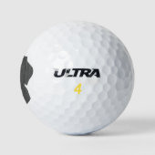 Black Labrador Golfballen (Logo)
