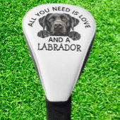 Black Labrador Golfheadcover