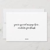 Black Labrador Happy Moederdag - Schattigee honden Feestdagenkaart (Achterkant)