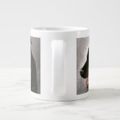 Black Labrador Jumbo Coffee Mok (Achterkant)