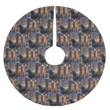 Black Labrador Kerstfeest Seizoen