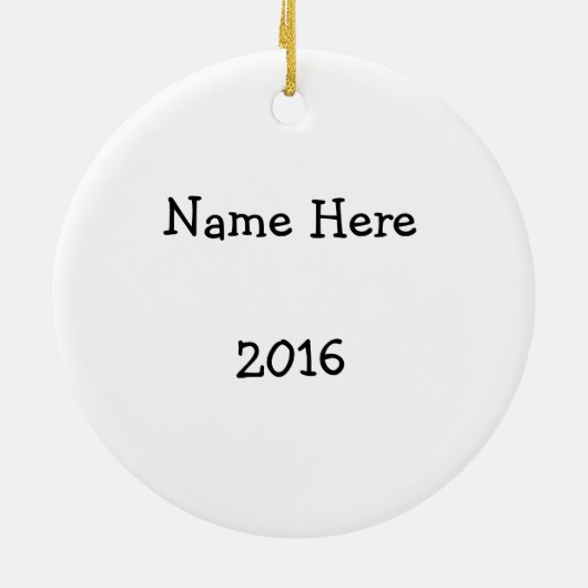 Black Labrador kerstversiering Keramisch Ornament (Achterkant)