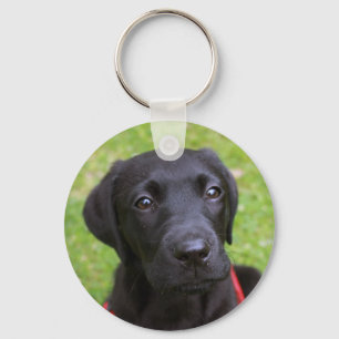 Black Labrador Key Ring Sleutelhanger