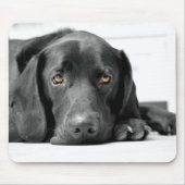 Black Labrador Muismat (Voorkant)