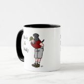 Black Labrador papa Mok (Voorkant links)