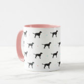 Black Labrador Pattern-Mok Mok (Voorkant links)