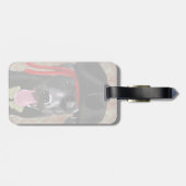 Black Labrador Pirate Dog Bagagelabel (Achterkant horizontaal)