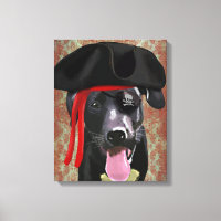 Black Labrador Pirate Dog