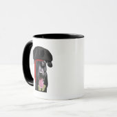 Black Labrador Pirate Mok (Voorkant links)