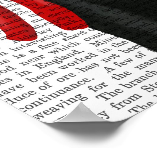 Black Labrador Pirate Poster (Hoek)