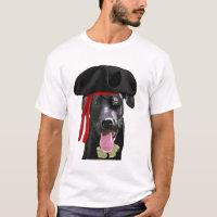 Black Labrador Pirate