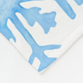 Black Labrador Puppy Dog Merry Kerstmis Fleece Deken (Hoek)