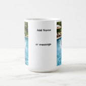 Black Labrador Puppy Pool Plunge Koffiemok (Center)