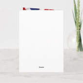 Black Labrador Puppy Summer Party Thank You Bedankkaart (Achterkant)