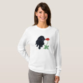 Black Labrador Puppy T-shirt (Voorkant volledig)