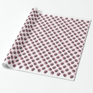 Black Labrador Retriever American Pride Cadeaupapier