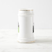 Black Labrador Retriever Beer Stein Bierpul (Center)