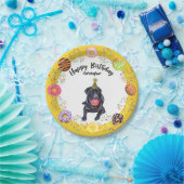 Black Labrador Retriever Birthday Party Bord (Feest)