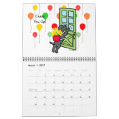Black Labrador Retriever Cartoon Agenda 2015 Kalender (Mar 2027)