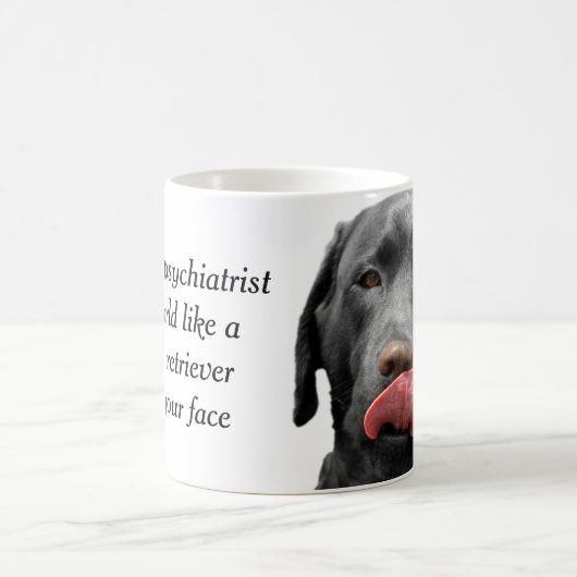 Black Labrador Retriever cup | mok voor Hondenlief (Center)