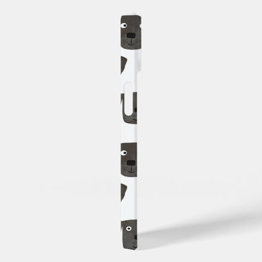 Black Labrador Retriever Dog Case-Mate iPhone Case (Achterkant / Rechts)