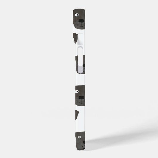 Black Labrador Retriever Dog Case-Mate iPhone Case (Achterkant / Links)