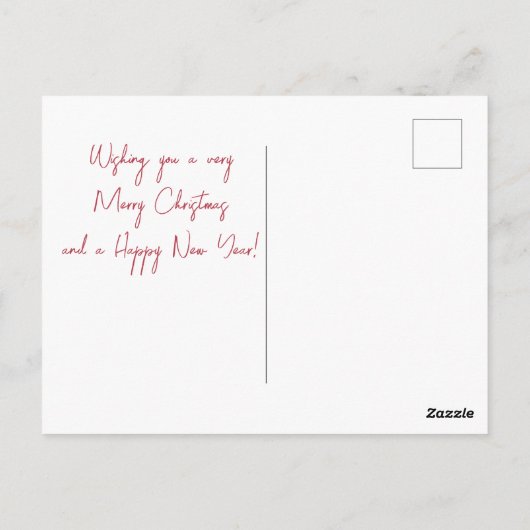 Black Labrador Retriever Dog in het Snow Briefkaar Briefkaart (Achterkant)