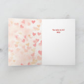 Black Labrador Retriever Dog Make My Tail Wag Mom Feestdagen Kaart (Binnen)