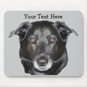 Black Labrador Retriever Dog Mousepad Muismat