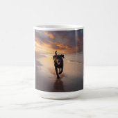 Black Labrador Retriever Elegant Breed Coffee Mok (Center)