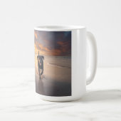 Black Labrador Retriever Elegant Breed Coffee Mok (Voorkant rechts)