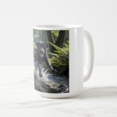 Black Labrador Retriever Elegant Breed Coffee Mok (Voorkant rechts)