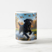 Black Labrador Retriever Elegant Breed Coffee Mug Koffiemok (Center)