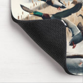 Black Labrador Retriever en Eenden Muismat (Hoek)