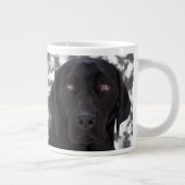 Black Labrador Retriever Grote Koffiekop (Rechts)