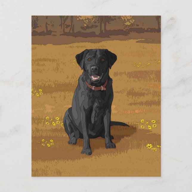 Black Labrador Retriever Hondenliefhebber Gift (Voorkant)
