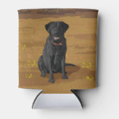 Black Labrador Retriever Hondenliefhebber Gift Blikjeskoeler (Voorkant)