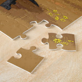 Black Labrador Retriever Hondenliefhebber Gift Legpuzzel (Zijkant)