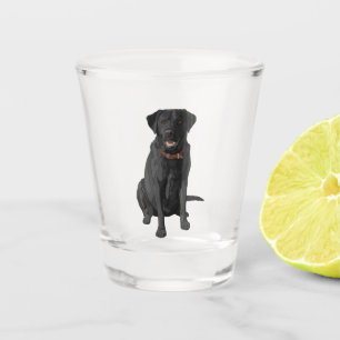 Black Labrador Retriever Hondenliefhebber Gift Shot Glas
