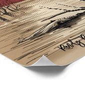 Black Labrador Retriever, Jagers Beste Vriend Poster (Hoek)