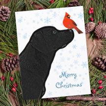 Black Labrador Retriever Kerstmis